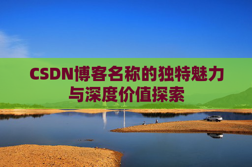 CSDN博客名称的独特魅力与深度价值探索
